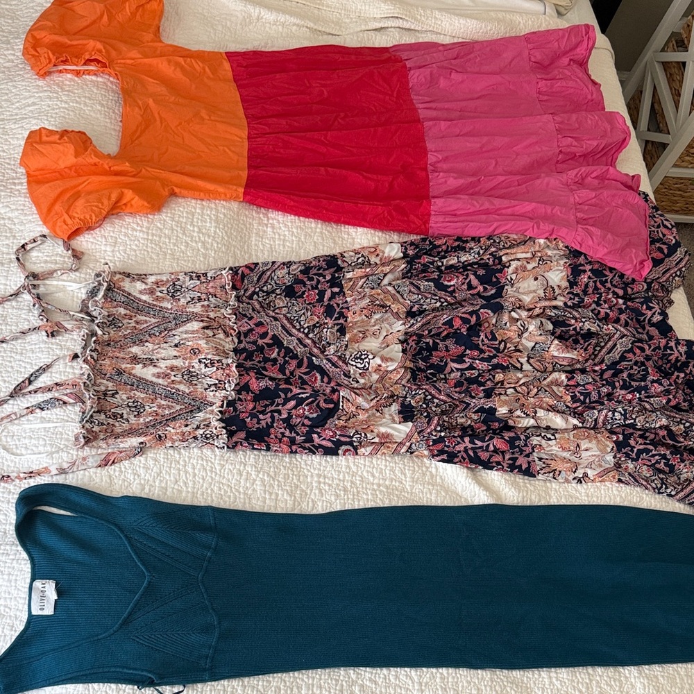 3 midi dresses